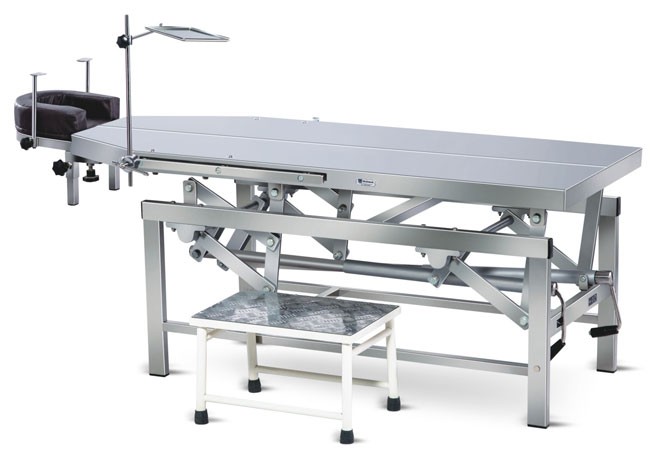 Manual Operation Table - Ophthalmic (Height Adjustable)  