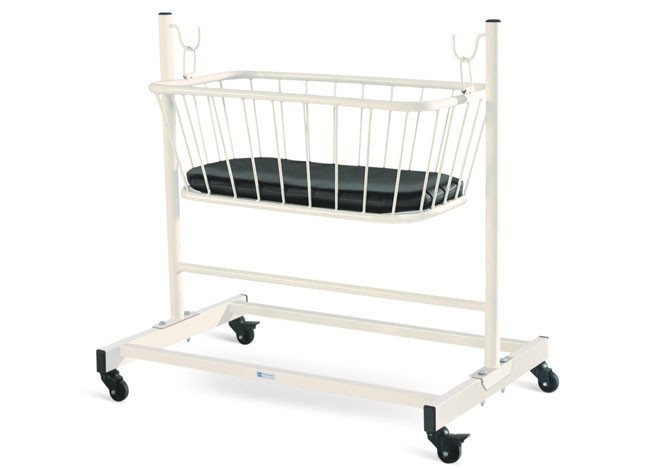 Crib with Trolley with Mattress